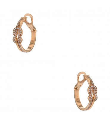 Fred Chance Infinie diamonds and gold earrings
