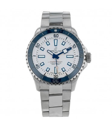 Breitling Superocean stainless steel watch
