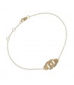 Dinh Van Menottes R8 gold bracelet