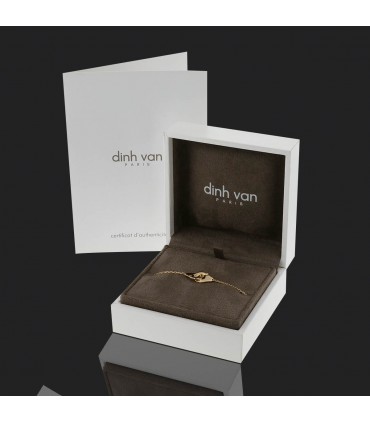 Dinh Van Menottes R8 gold bracelet