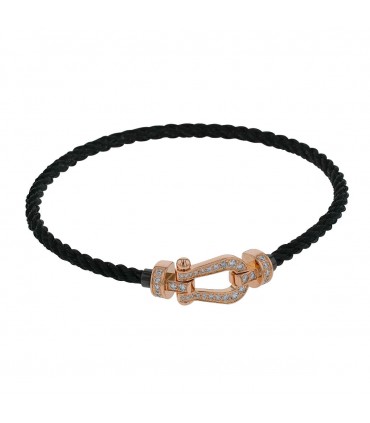 Fred Force 10 diamonds and gold bracelet