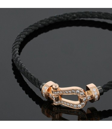 Fred Force 10 diamonds and gold bracelet