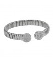 Bulgari Bulgari diamonds and stainless steel watch