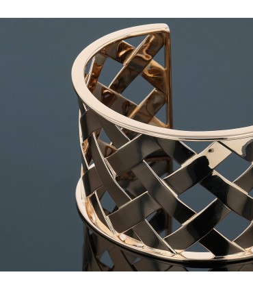 Verdura Criss Cross gold bracelet