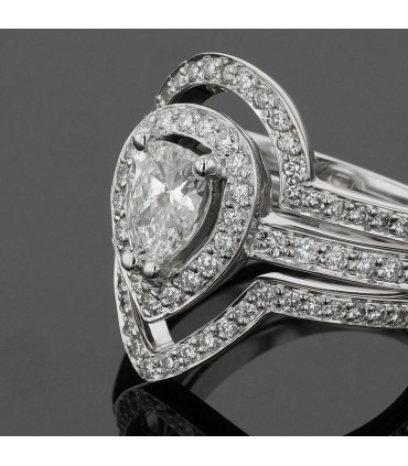 Bague or et diamants