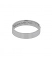 Mauboussin Ruban du Bonheur platinum ring