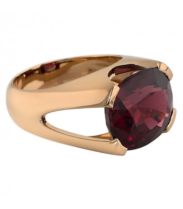 Bague or et tourmaline