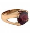 Bague or et tourmaline