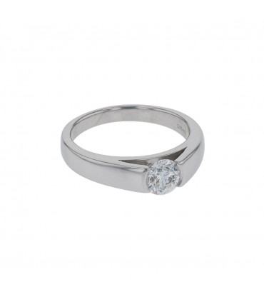 Mauboussin Swan diamond and platinum ring