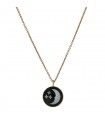 Dior Rose des Vents mother-of-pearl, onyx, diamond and gold necklace