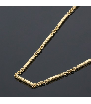 Gold necklace