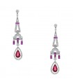 Boucles d’oreilles Art Deco Revival