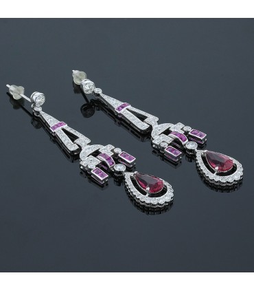 Boucles d’oreilles Art Deco Revival