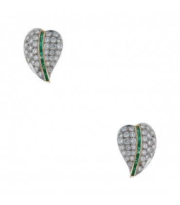 Boucles d’oreilles Feuilles