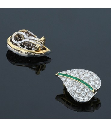 Boucles d’oreilles Feuilles