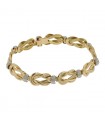 Christofle two tones gold bracelet