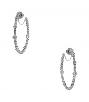 Chopard L’Heure du Diamant diamonds and gold earrings
