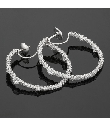 Chopard L’Heure du Diamant diamonds and gold earrings