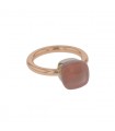 Pomellato Nudo quartz and gold ring