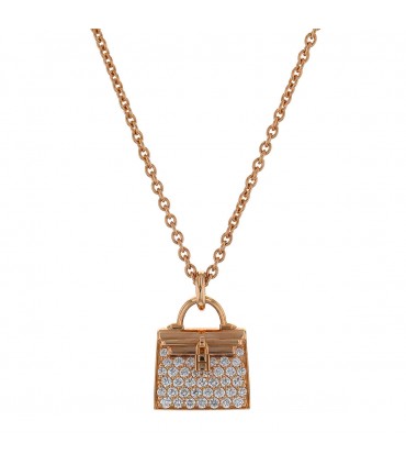 Collier Hermès Amulettes Kelly