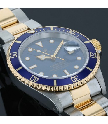 Rolex Submariner gold and stainless steel watch
