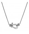 Fred Force 10 diamonds and gold necklace