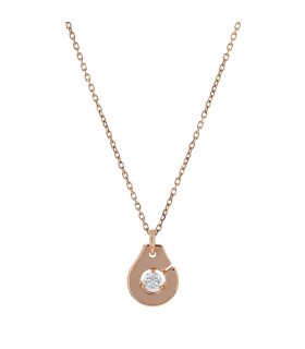 Dinh Van Menottes gold and diamond necklace