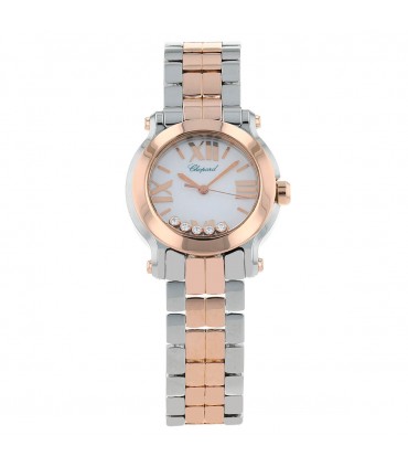 Chopard Happy Sport gold and stainless steel watch