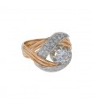 Bague or, diamants