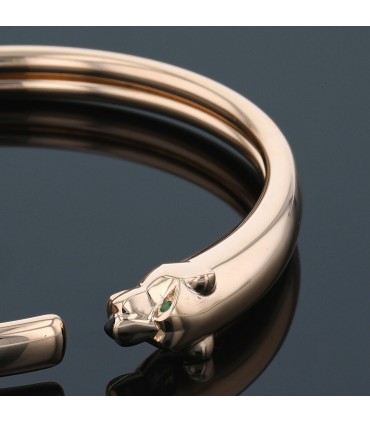 Cartier Panthère garnets, onyx and gold bracelet