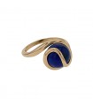 Gilbert Albert gold and malachite ring