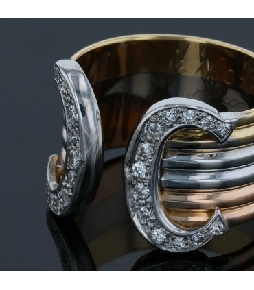 Bague Cartier Double C