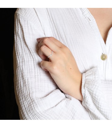 Diamonds and gold ring