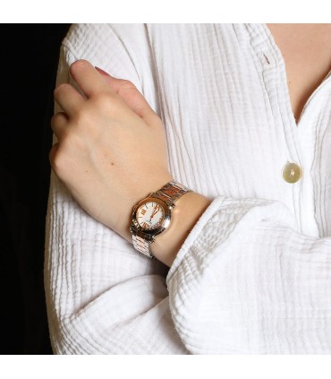 Chopard Happy Sport gold and stainless steel watch