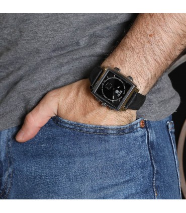 Tag Heuer Monaco stainless steel watch
