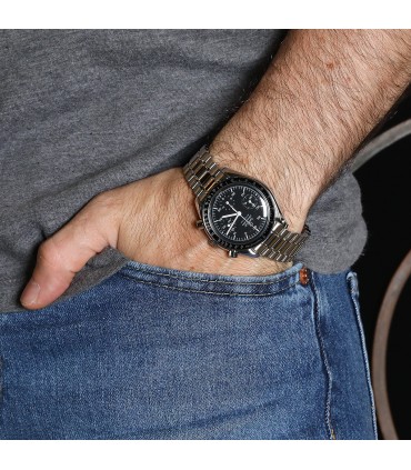 Omega Speedmaster Reduced stainless steel watch