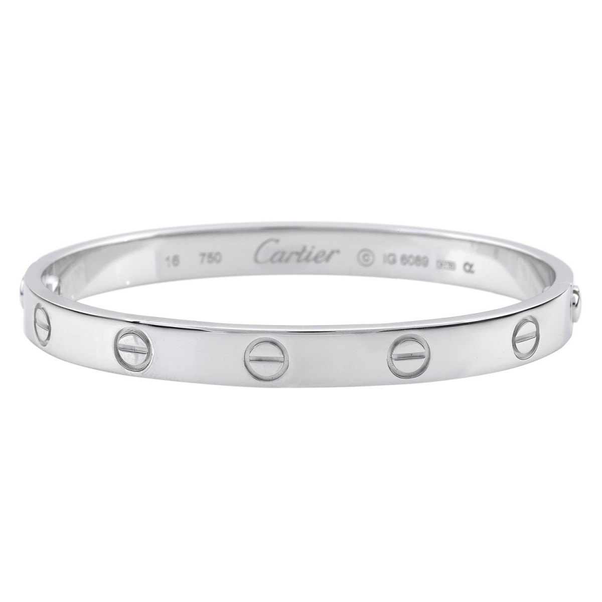 منديل bracelet love cartier argent 