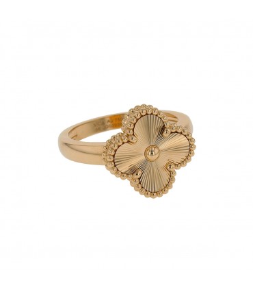 Van Cleef & Arpels Vintage Alhambra gold ring