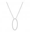 Tiffany & Co. Metro diamonds and gold necklace