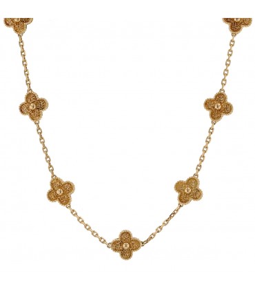 Collier Van Cleef & Arpels Vintage Alhambra