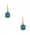 Pomellato Nudo topaze and gold earrings