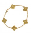 Van Cleef & Arpels Vintage Alhambra gold bracelet