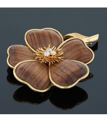 Broche Van Cleef & Arpels Clématite