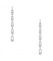 Messika Move Link Multi diamonds and gold earrings