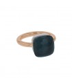 Pomellato Nudo topaze and gold ring