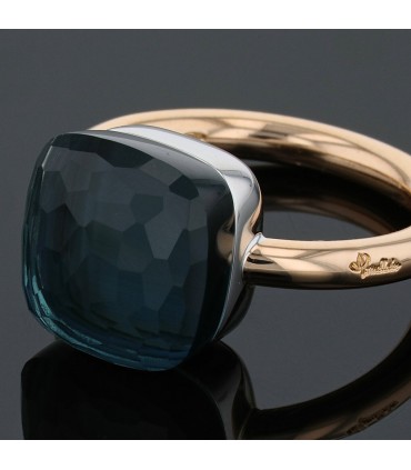Pomellato Nudo topaze and gold ring