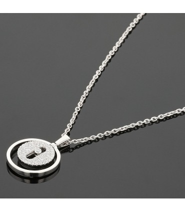 Messika Lucky Move diamonds and gold necklace