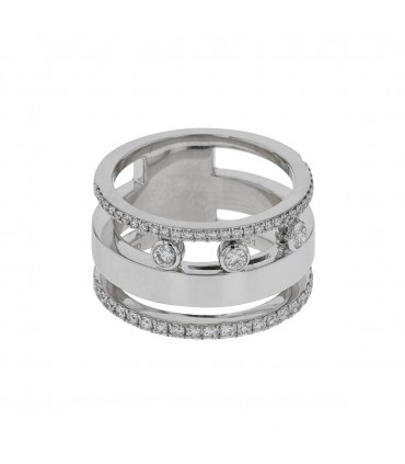 Messika Move Romane diamonds and gold ring