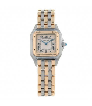 Cartier Panthère stainless steel  and gold watch