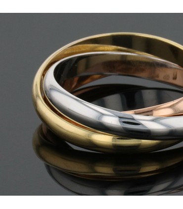 Cartier Trinity three tones gold